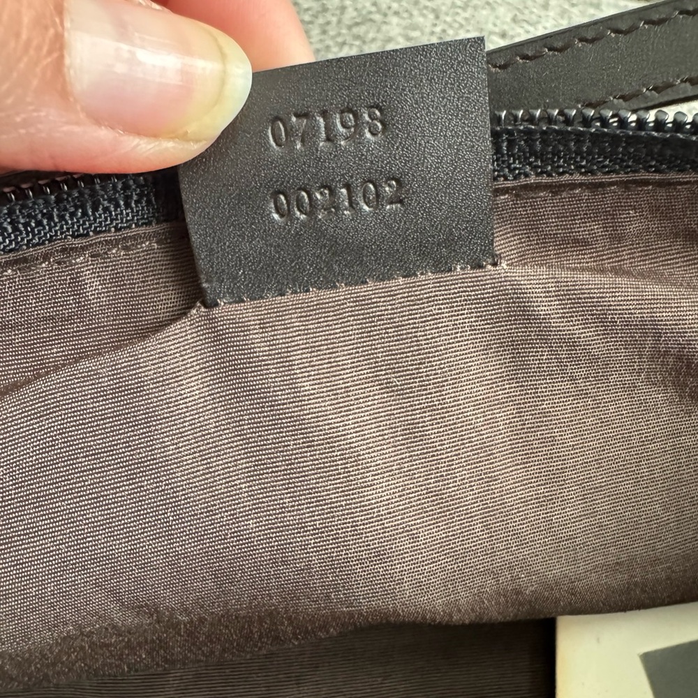 Authentic Gucci GG Canvas Brown 07198 Accessory Pouch/pochette - Picture 15 of 15